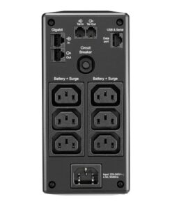 Alternative view of APC BR650MI APC Back UPS Pro BR 650VA, 6 Outlets, AVR, LCD Interface
