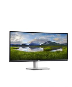 Monitor Dell Curved USB-C 34'', 86.42 cm, WQHD (3440 x 1440) at 100Hz, Screen type: Active matrix-TFT LCD, Panel technology: Vertical Alignment (VA), Backlight: LED edgelight system, Display screen coating: Anti- glare treatment of the front polarizer (3H) hard coating, Aspect ratio: 21:9, Contrast